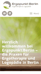 Mobile Screenshot of ergopunkt-berlin.de